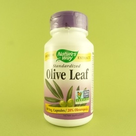 Olive Leaf - extract din frunze de maslin NATURE'S WAY (100 de capsule)