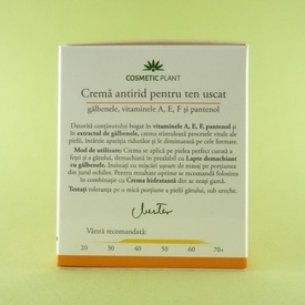 Crema antirid pentru ten uscat COSMETIC PLANT