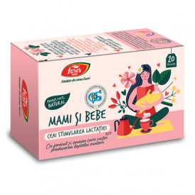 Mami și bebe Ceai stimularea lactatiei FARES (20 pliculete)