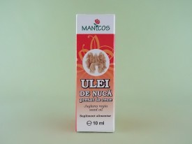 Ulei de nuca presat la rece MANICOS (10 ml)
