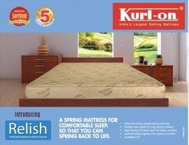 Kurlon Relish Pocket Spring Mattress 6" With 5 Years Warranty