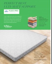 Centuary Flexi Pro Mattress 6" Profiled Bonded Memory Foam With 7 Years Warranty