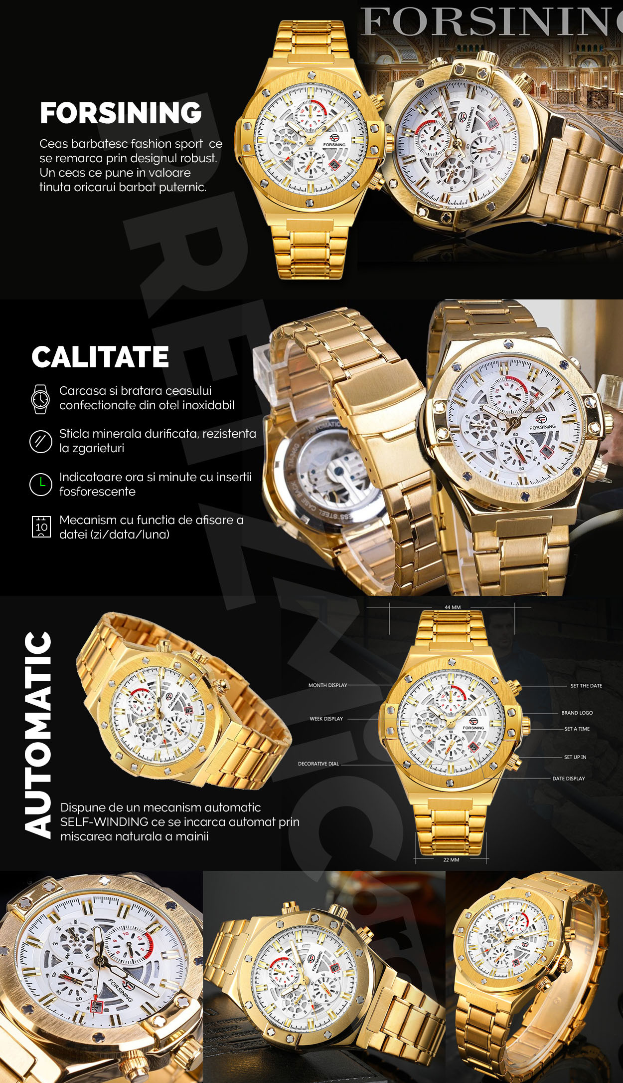 ceas automatic forsining