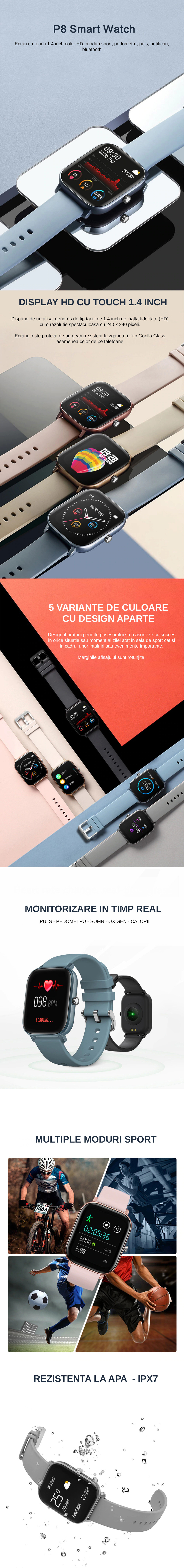 smartwatch p8