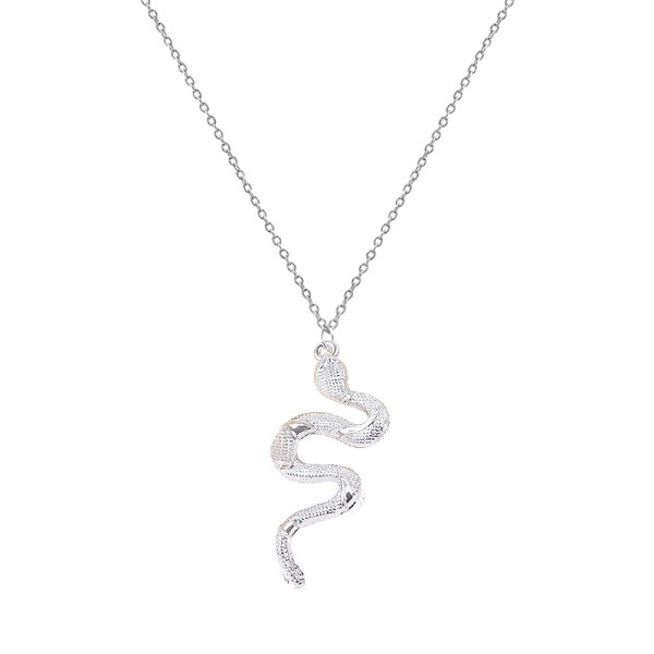 Lantisor Dama Snake - argintiu COL148