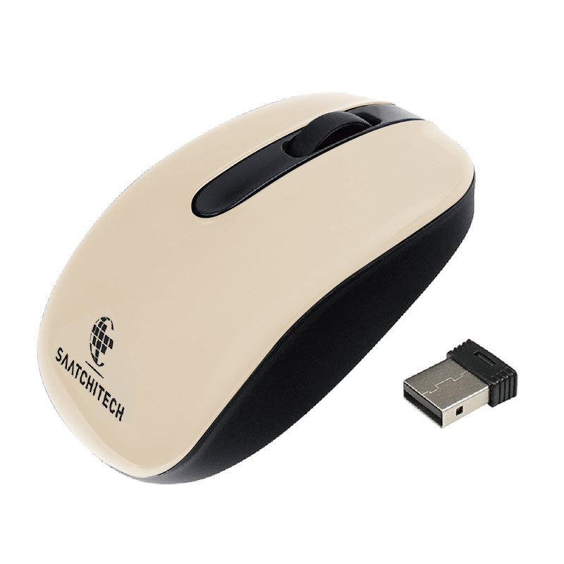 Mouse wireless Saatchitech ST-901-V3, auriu