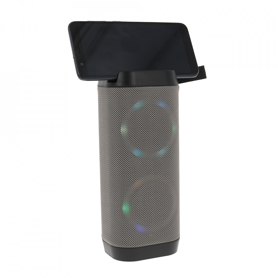Boxa Portabila Bluetooth, Lanterna, TF, USB, LED LV11-GREY