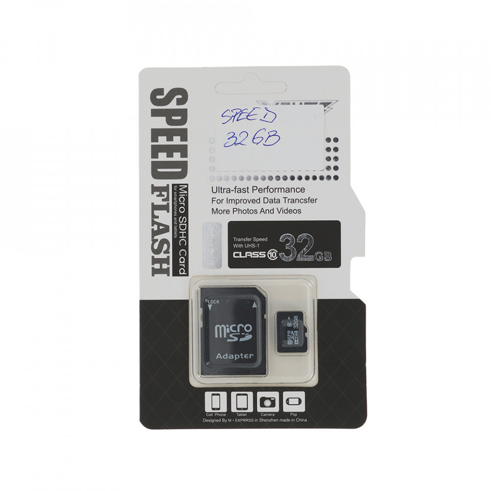 Card Micro SDHC cu Adaptor - 32GB