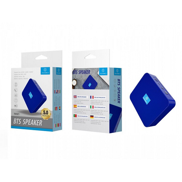 Mini Boxa Bluetooth Column ,albastra, PMTF340063