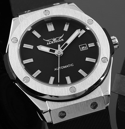 Ceas barbatesc automatic-mecanic full Tehnologie J003