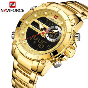 Ceas Barbatesc Dual-Time Multifunctional Naviforce NF9163-V1