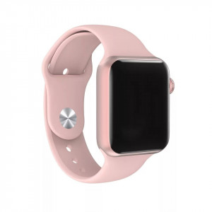 Smartwatch T500, Monitorizare Cardiaca, Tensiune, Sedentarism, Bluetooth 4.2 , Roz, T500-PINK