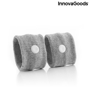 Brățară anti-amețeală cu punct de presiune Nei-Kuan Nona InnovaGoods (Pachet de 2) Wellness Care