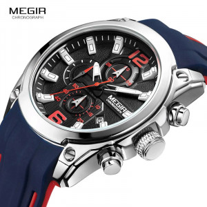 Ceas Barbatesc Megir, Quartz Cronograf, Q9575-V1