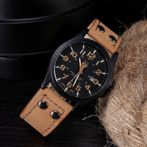 Ceas de mana barbatesc Military Quartz Soki Q152