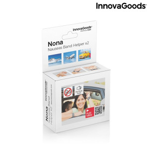 Brățară anti-amețeală cu punct de presiune Nei-Kuan Nona InnovaGoods (Pachet de 2) Wellness Care