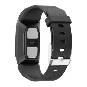Bratara Fitness T1S Negru, ECG, Puls, Oxigenarea Sangelui, Temperatura Corpului, Bluetooth, Sedentarism, Alerte