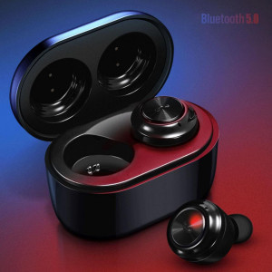 Căști Wireless A6 Bluetooth 5.0 stereo,muzica 4D impermeabile, sunet Hi-Fi, negru, CASTI-A6