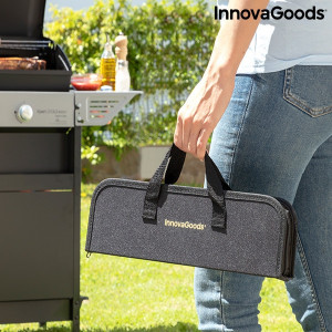 Trusă de lux cu instrumente pentru grătar BBQase InnovaGoods (6 Piese) Home Garden