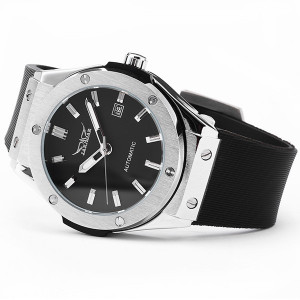 Ceas barbatesc automatic-mecanic full Tehnologie J003