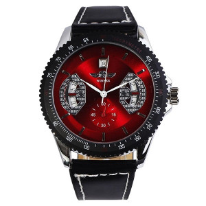 Ceas mecanic full automatic Winner Red P003