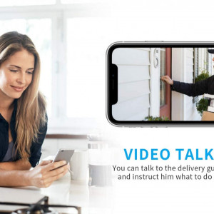 Cameră Wi-Fi în aer liber FHD 1080P, supraveghere wireless H + Y 2.4G WiFi, Camere IP de vizionare nocturnă HD