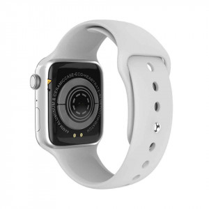 Smartwatch T500, Monitorizare Cardiaca, Tensiune, Sedentarism, Bluetooth 4.2 , Alb, T500-WHITE