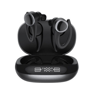 Casti fara fir cu microfon, stereo, earbuds, earhook, waterproof, VG-T09