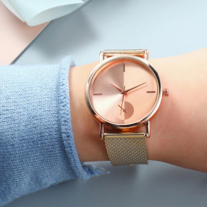 Ceas Dama Quartz Vansvsar, Rose, Q9500-V1