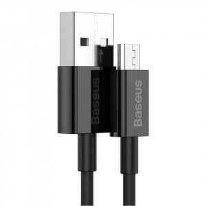 Cablu Baseus Superior - USB to MicroUSB - 2A 2 metri, negru