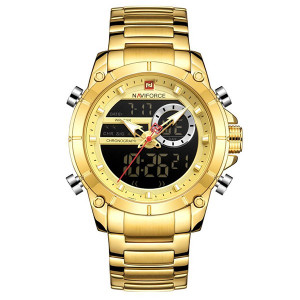Ceas Barbatesc Dual-Time Multifunctional Naviforce NF9163-V1