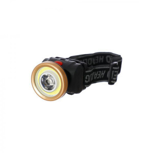 Lanterna frontala LED 1W, Reglare 90 grade, pe baterii 3xAAA, AS0507