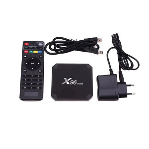 Mini PC Tv Box X96 Mini Android 7.1 UHD 4k, 1gb RAM DDR3, 8GB ROM, Quad-Core 2ghz 64Bit Telecomanda, TVBOX-1