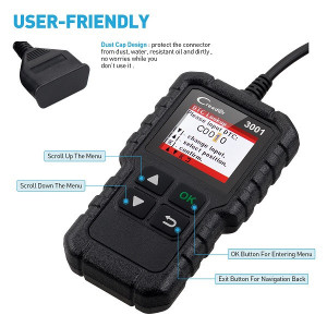 Scaner auto diagnoza auto universal , LAUNCH CR3001 ORIGINAL , ecran color , parametrii live data
