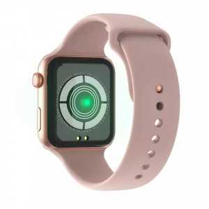 Smartwatch T500, Monitorizare Cardiaca, Tensiune, Sedentarism, Bluetooth 4.2 , Roz, T500-PINK