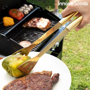 Trusă de lux cu instrumente pentru grătar BBQase InnovaGoods (6 Piese) Home Garden