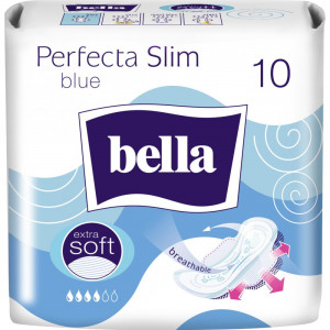 Absorbante Bella, Perfecta Slim Blue Extra Soft, 10 bucati