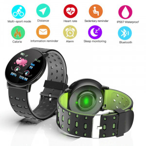 Smartwatch 119 Plus, iOS /Android, Bluetooth, Fitness Tracker, Albastru