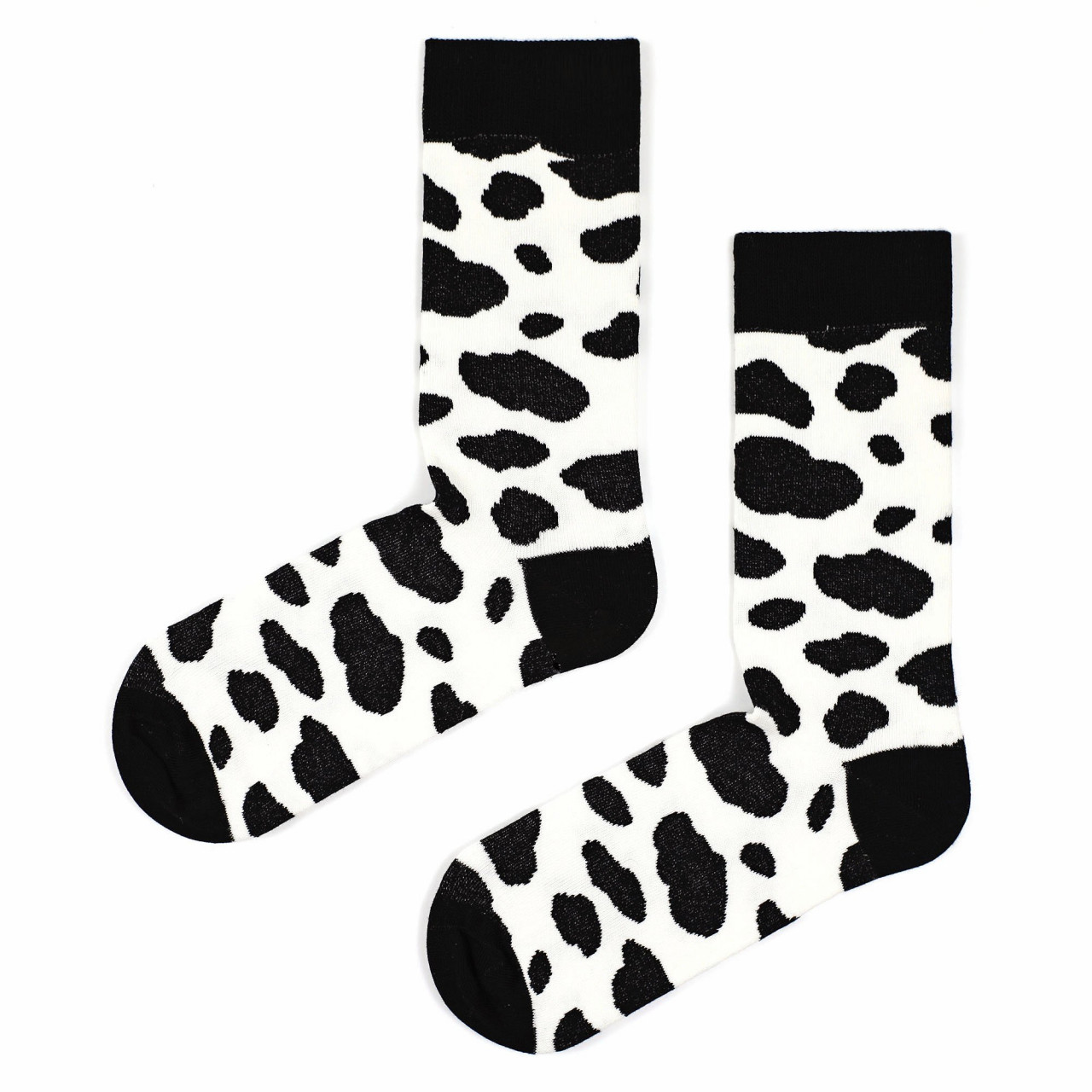Șosete vesele cu model Black Spots