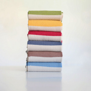 Set 6 perechi Șosete cu dungi multicolor