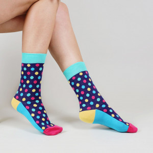Șosete vesele cu model Jolly Dots