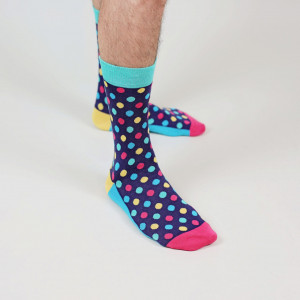 Șosete vesele cu model Jolly Dots
