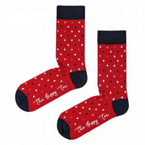 Șosete vesele cu model Small Dots - Grena