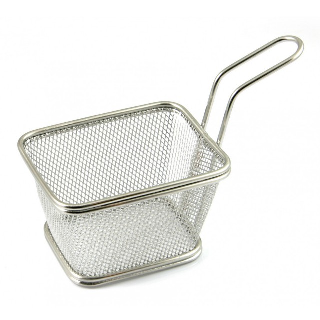 Cos pentru servire cartofi prajiti KingHoff KH-1266, material cromat