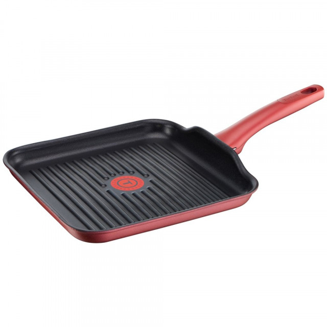 Tigaie grill cu interior anti-aderent Tefal Character, diametru 26 x 26 cm, inductie