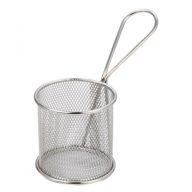 Cos pentru servire cartofi prajiti KingHoff KH-1267, material cromat