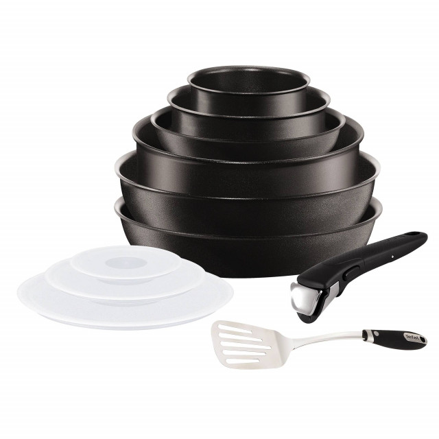 Set vase Tefal Ingenio Expertise L6509902, 11 piese, inductie