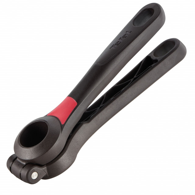 Presa usturoi Tefal Ingenio K2072614, plastic, grilaj detasabil, negru