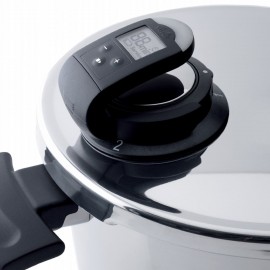 Set oala + tigaie (cratita) sub presiune Fissler VitaVit Edition, capacitate 6 + 2.5 litri, diametru 22 cm, inductie