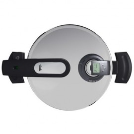Set oala + tigaie (cratita) sub presiune Fissler VitaVit Edition, capacitate 6 + 2.5 litri, diametru 22 cm, inductie